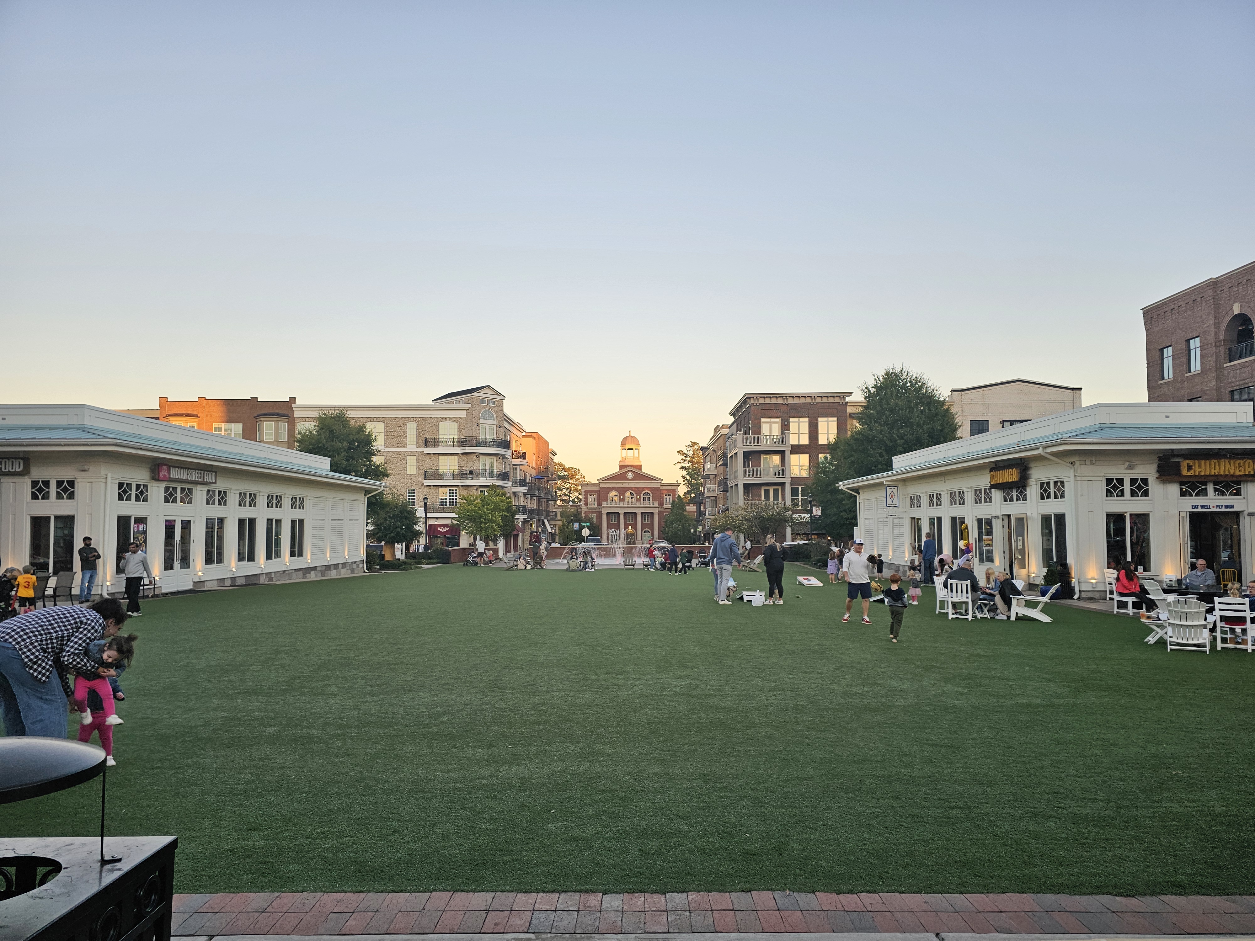 서울숲과 한강 전경